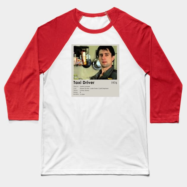 Taxi Driver Movie Best Scene Baseball T-Shirt by OlkiaArt